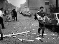Atentado casa cuartel de Zaragoza