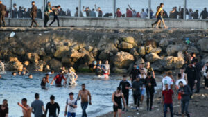 Invasión Ceuta. Europa Press